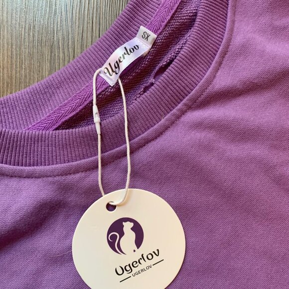 Purple sweater dress - Picture 8 of 8